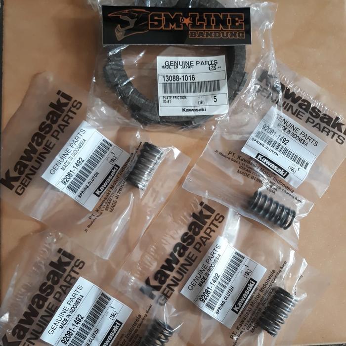 Paket Kanvas Kopling & Per Kx85 Pnp Klx Dtracker Tiger Crf230