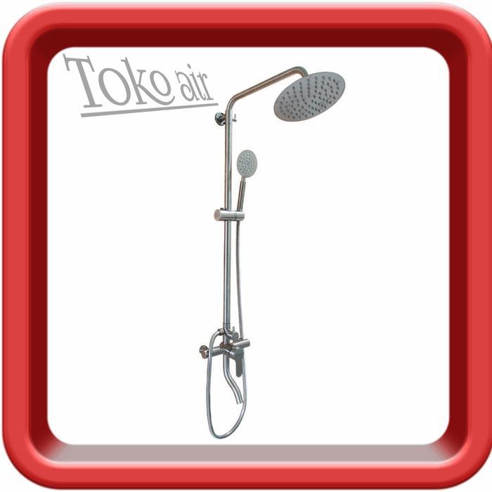 Shower coloum Stainless Steel Set/Shower tiang mandi Stainless 304