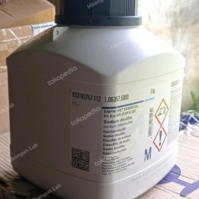 TEREMURAHTERLARIS READY SILAHKAN DIORDER SODIUM DISULFITE MERCK / SODIUM METABISULFITE MERCK ECER