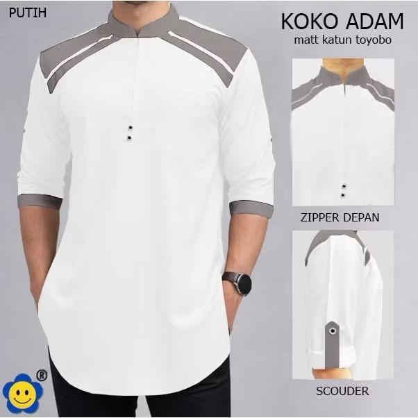 Koko Adam Baju Koko Qurta Pria Ukuran Jumbo Baju Koko Pria Terbaru Terkini