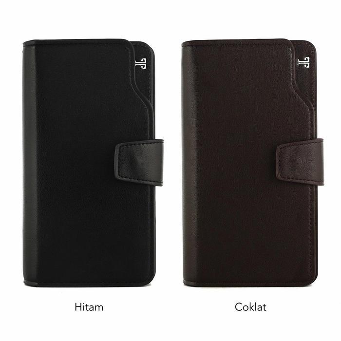 Dompet Minimalis Dompet Pria & Wanita Troy Mark Model Panjang Original + Box
