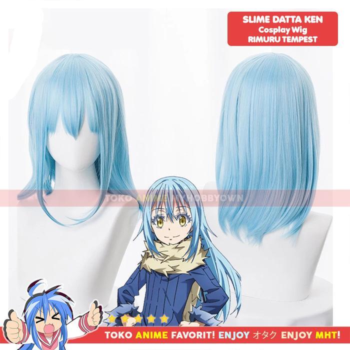 Wig Cosplay Anime Slime Shittara Datta Ken : Rimuru Tempest
