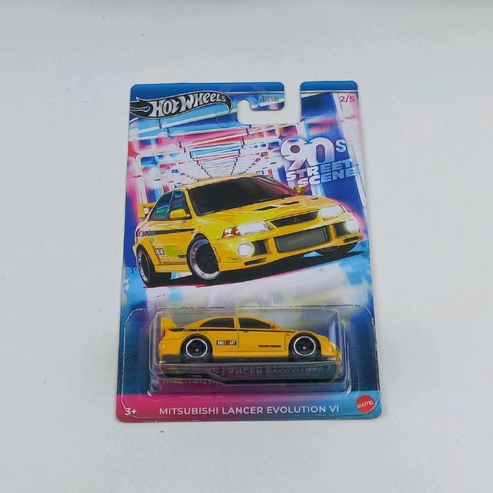 Hot Wheels 90s Street Scene Mitsubishi Lancer Evolution VI