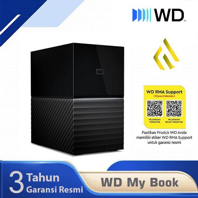 WD My Book Duo 16TB 20TB 24TB 28TB 36TB 44TB - HDD Eksternal 3.5 inch Red Storage