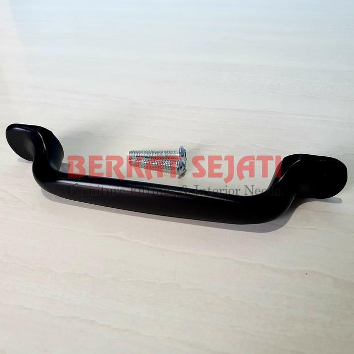 Handle Tarikan Laci Lemari Kitchen Set Klasik Minimalis HITAM 159 96mm .