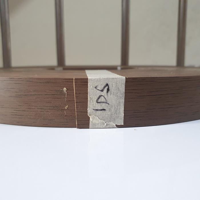 Taco Edging Hpl 501 TEBAL 2mm x LEBAR 34mm Serat Urat Kayu Woodgrain .