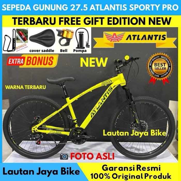 Sepeda Gunung 27.5 MTB ATLANTIS REM CAKRAM NEW