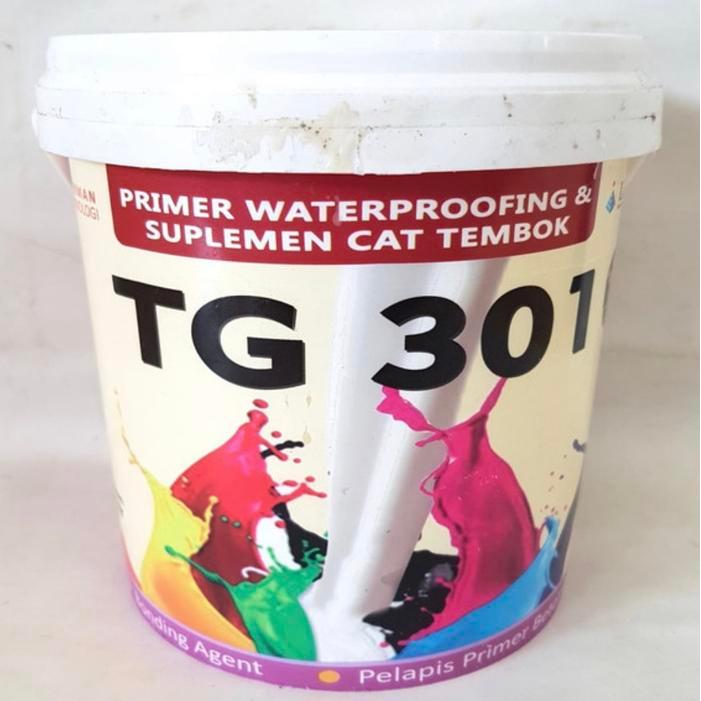 Lemkra Tg 301 1L / Obat Cat Waterproof Additive Penguat Cat