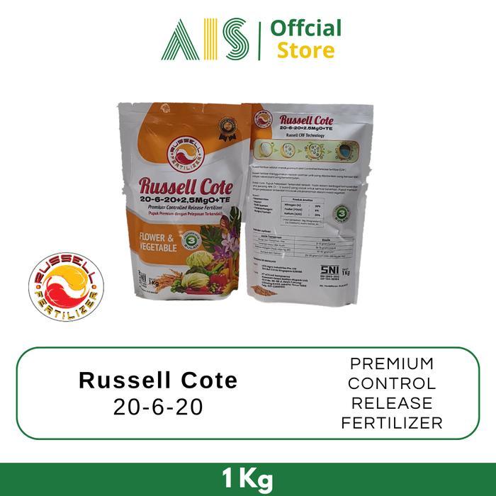 Russell Fertilizer Pupuk Russell Cote 20-6-20 Pupuk Rumput Landscape 1kg