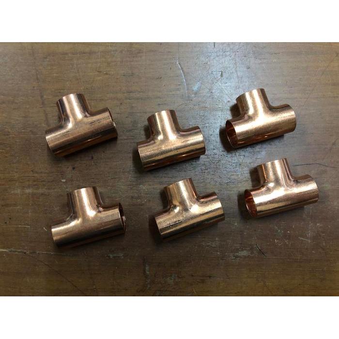 Tee Tembaga 5/8" Fitting Pipa Tembaga 5/8" Sambungan Pipa Tembaga Terbaik