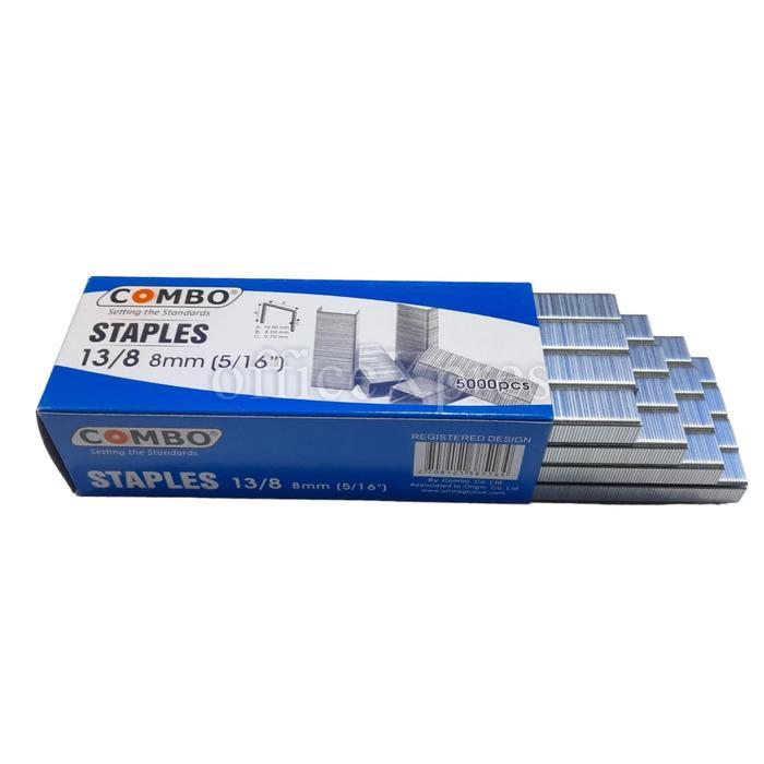 "New" Paku Tembak Manual / Isi Stapler Tembak / Isi Steples 13/8 Combo