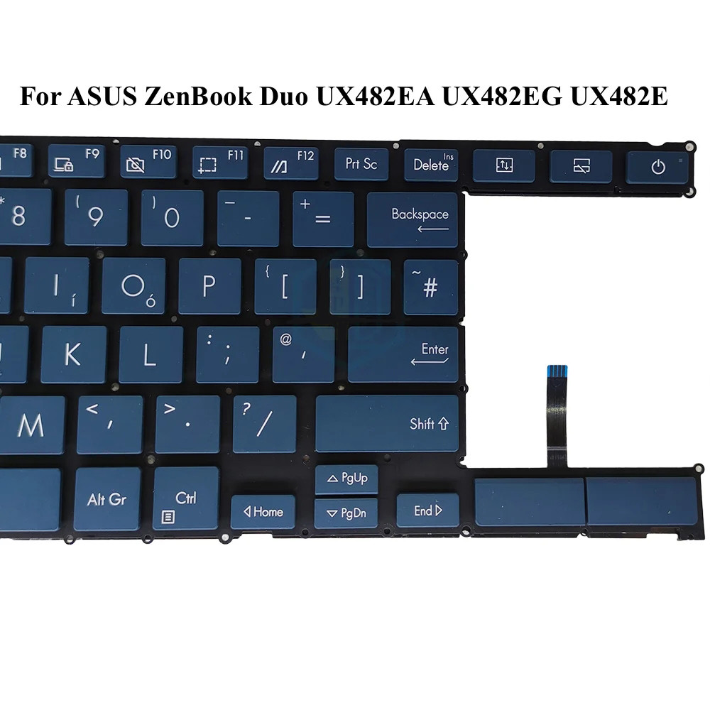 UK English Backlit Keyboard for Asus ZenBook Duo 14 UX482EA UX482EG UX482E UX482EAR UX482EGR
