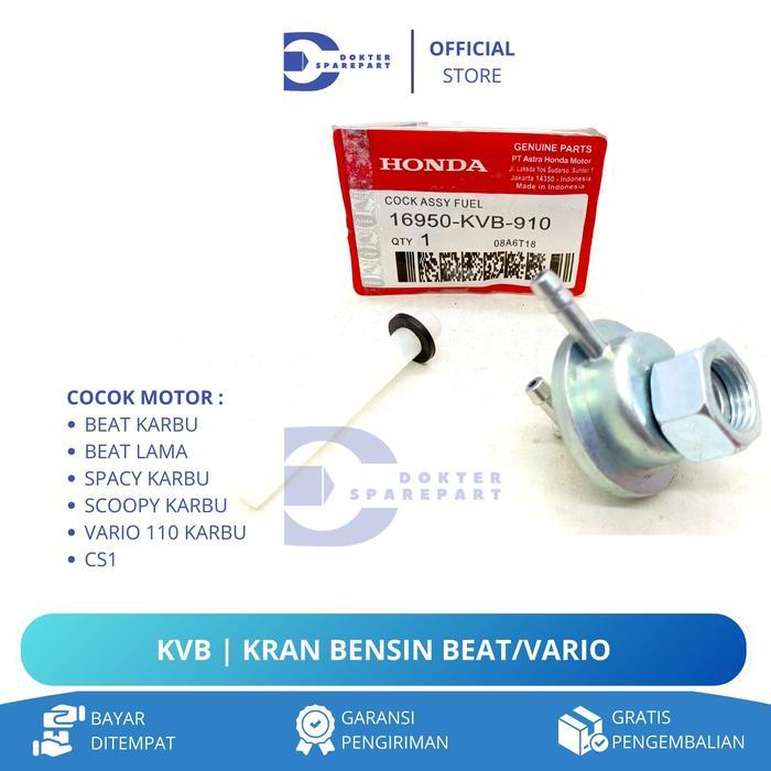 "New" KVB KRAN BENSIN BEAT KARBU / SPACY / VARIO 110 / SCOOPY / MEMBRAN BENSIN / TANGKI BENSIN /