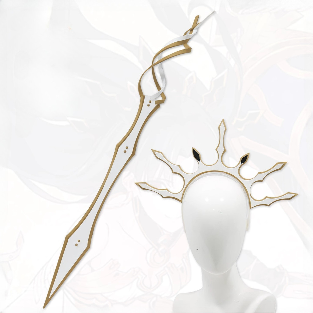 FATE GRAND ORDER FGO ISHTAR COSPLAY PROP SET HEADWEAR SHURIKEN PROP