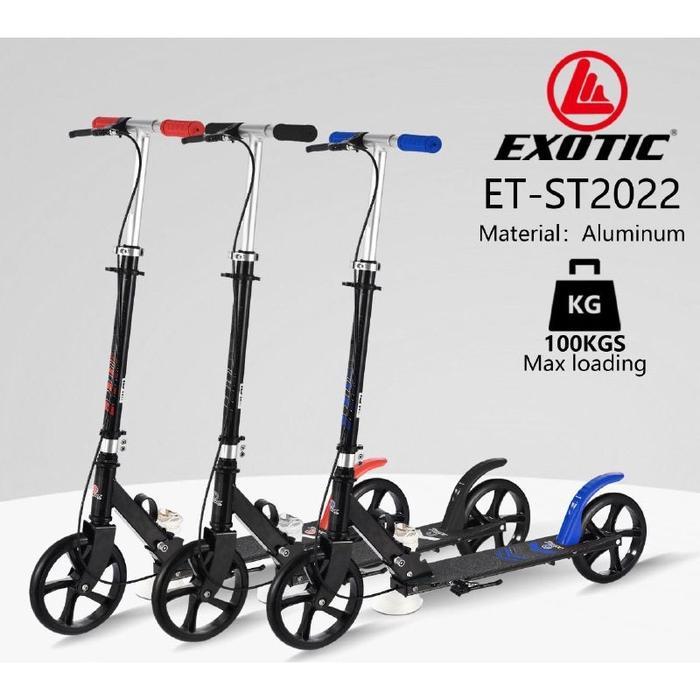 Scooter Alloy Anak Dewasa Exotic ST-2022