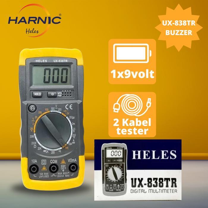Multitester Heles Ux 838 Digital