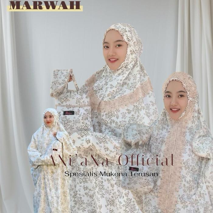 Top MUKENA TERUSAN MOTIF KALEM BAHAN KATUN FOIL MEWAH ELEGAN ADEM Bunga Cantik Daun Hitam Nyaman