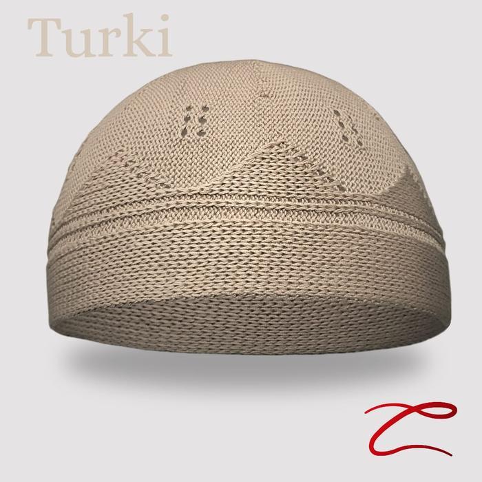 PECI RAJUT TURKI DEWASA PECI RAJUT YAMAN PECI TURKI OTTOMAN NYAMAN SONGKOK PRIA MUSLIM KOPIAH BAHAN