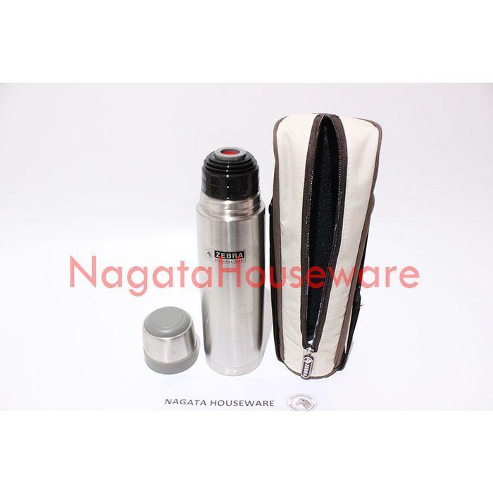 Termos air panas stainless steel Vacuum Flask Zebra Prima 2 112957 Top