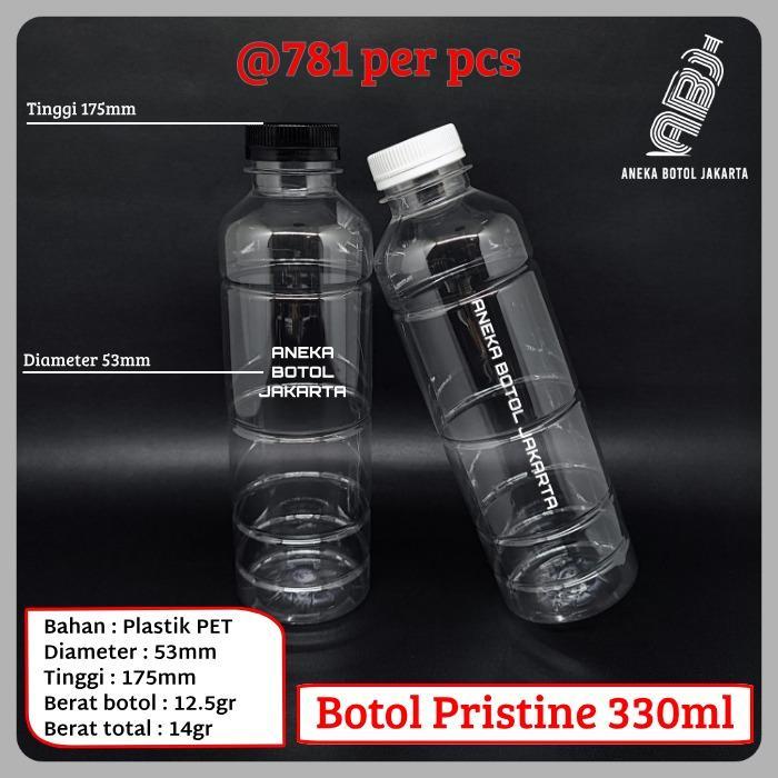 Botol pristine 330 ml / Botol plastik 330 ml