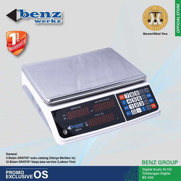 Timbangan Digital 30 Kg Bz 030 / Digital Scale Benz Werkz
