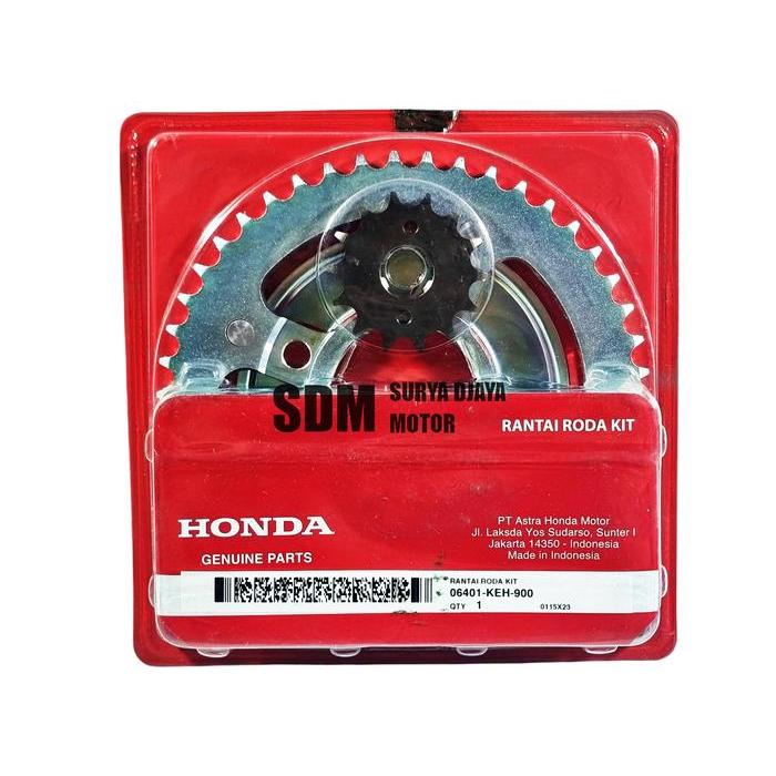 Gear Gir Gearset Rantai 1 Set Gl Pro Neotech Megapro Lama Primus 1999 - 2009 Original Honda