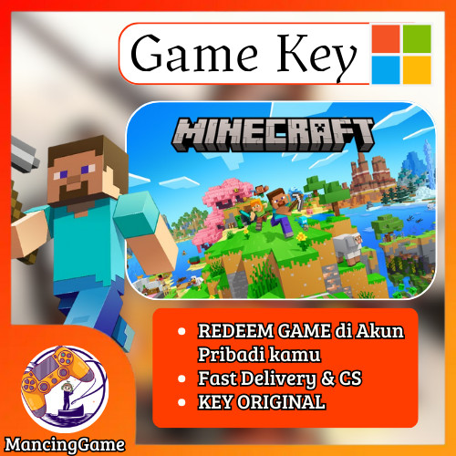 Minecraft Java & Bedrock | PC GAME KEY MCROSOFT