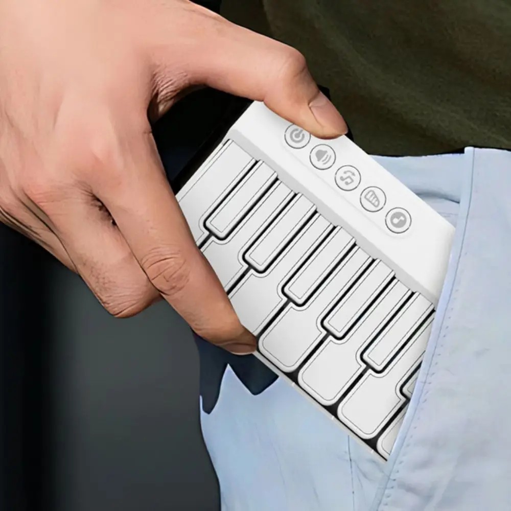 Mini Piano Pocket Electronic Keyboard Mini Electronic Organ Portable Piano Cute Gamer Custom