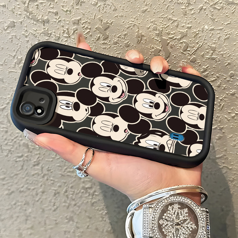 Casing Hp untuk Realme C20 C20A C11 2021 C11 2020 Case Kartun Mickey animasi Softcase Kesing Cesing 