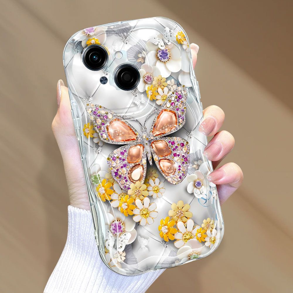 Casing Hp Untuk Tecno Spark Go 1 Pop 9 2025 4G Mode Krim Phone Case Lembut Handphone Softcase Kartun