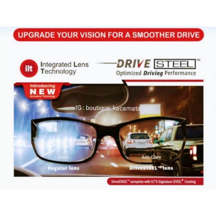 Lensa Kacamata ILT FSV 1.56 Sun Active Drive Steel Grey