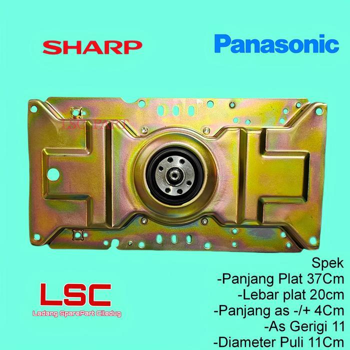 Gearbox Mesin cuci Sharp 1 tabung ES F800H Gear box Top Loading Panasonic NO6 Girbok