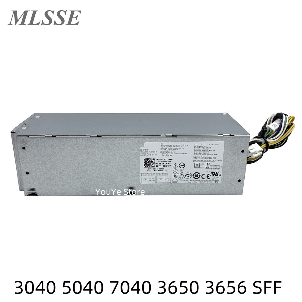New Original For Dell Optiplex 3040 5040 7040 3650 3656 SFF Power Supply 240W 4PIN+8PIN 03RK5T 3RK5T