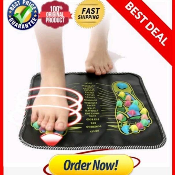 SALE Matras Pijat Refleksi Kaki Batu & Ada Info Organ Refleksi TERMURAH
