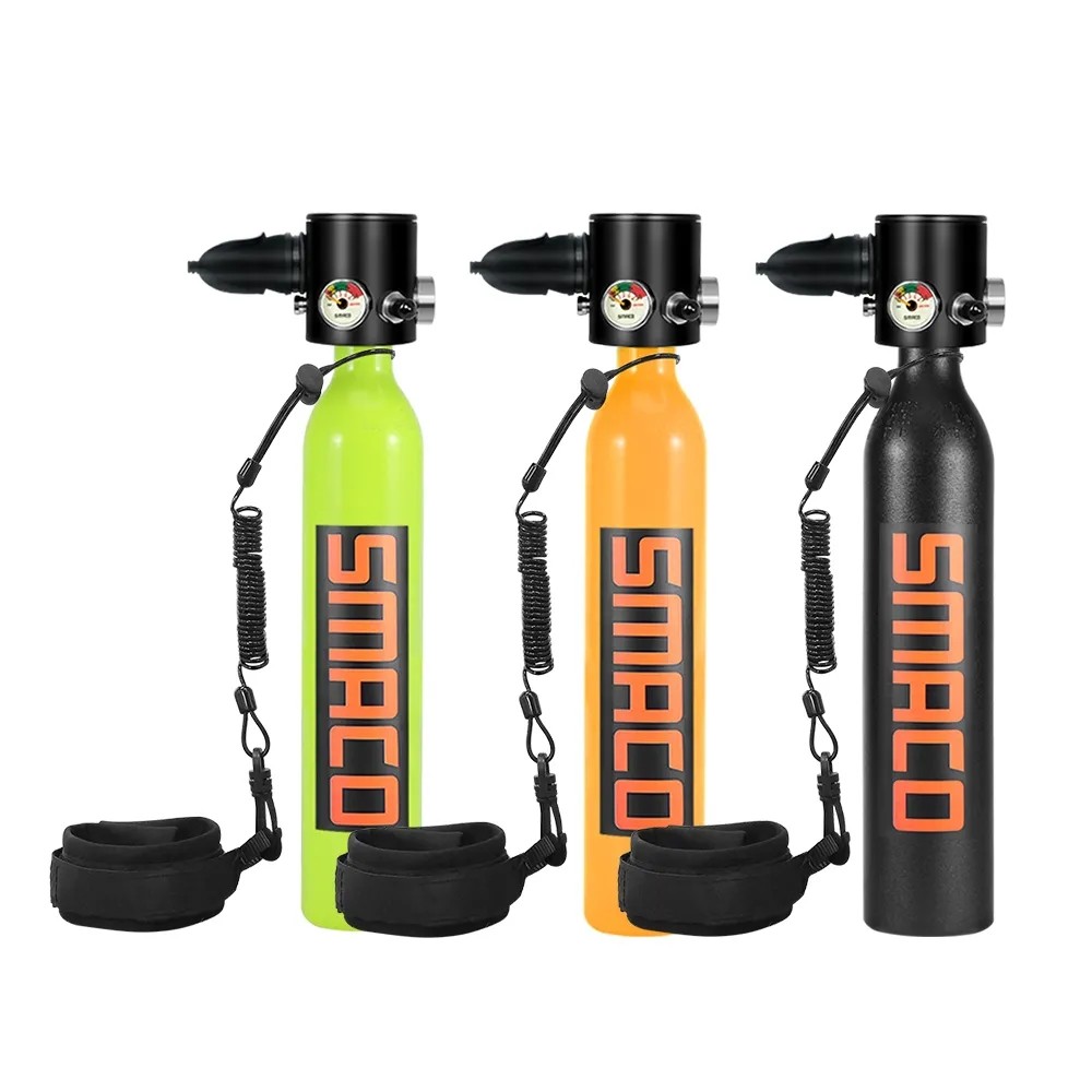 PROMO   Smaco S300Plus Portable Diving Tank Oxygen Cylinder Scuba Dive Snorkel Underwater Cylinder D