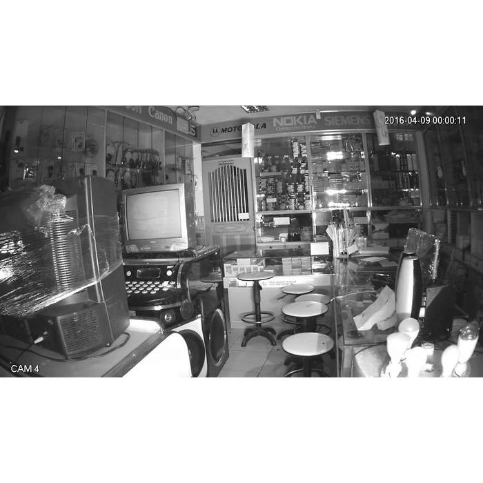 PAKET CCTV HIKVISION 4 CAMERA OUT 2 MEGAPIXEL PENGKAP + HARDISK