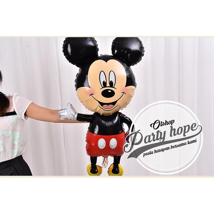 balon foil mickey mouse jumbo / balon mickey mouse jumbo / balon foil