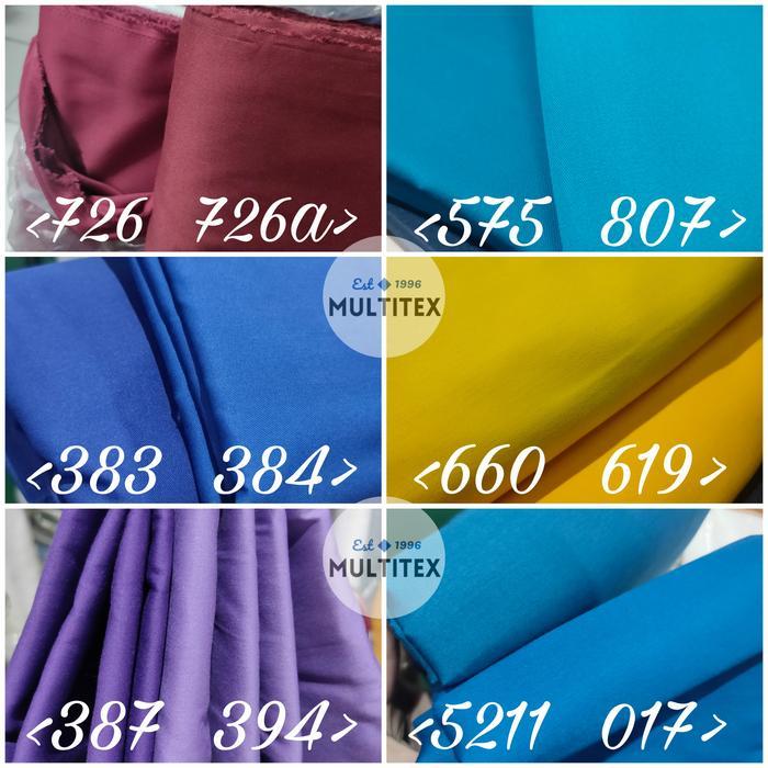 Melayani Faktur Pajak Bahan Kain American Drill / Japan Drill / Bahan Drill Meteran