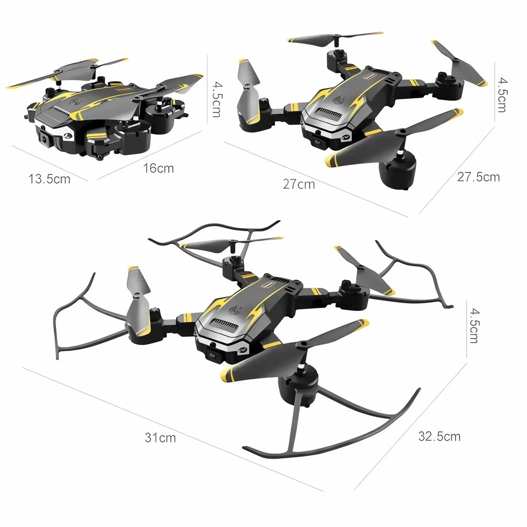 Newest S6 Max 8K Drone Professional Foldable Quadcopter Aerial HD Camera GPS RC Helicopter 10KM