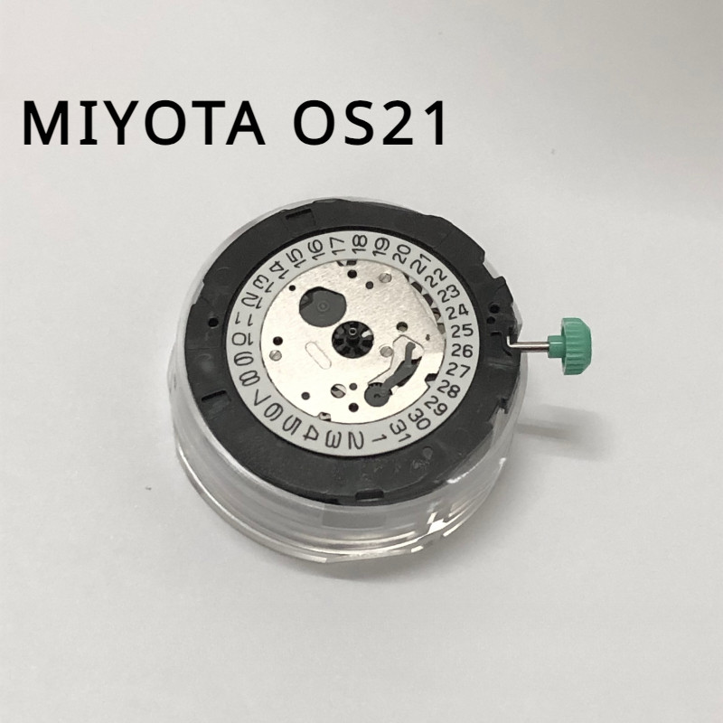 MIYOTA OS21 Movement Date At 3/4/6 New Original Quartz Movement Watch Movement Accessories