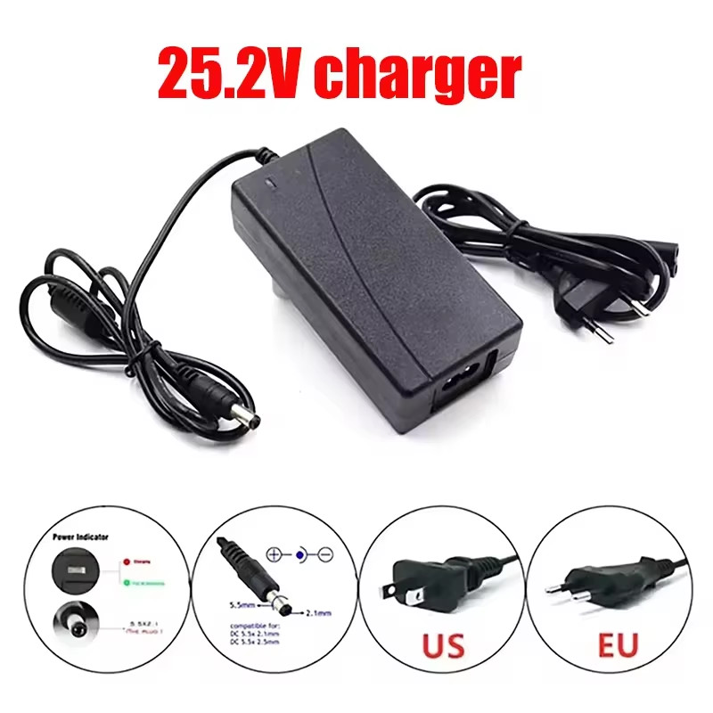 6S3P 24V 30000mAh For Electric Bicycle Moped 30Ah For  18650 lithium battery pack Free 25.2V