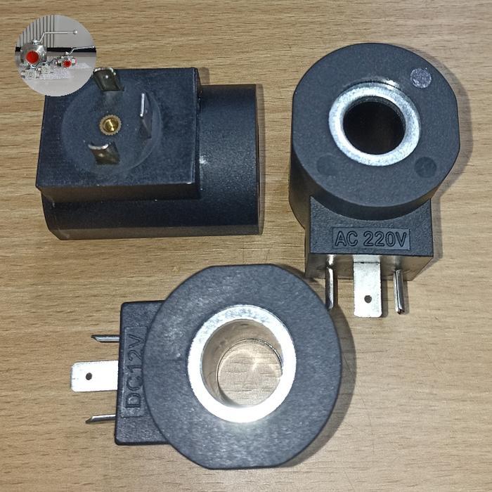 Coil Solenoid Hydraulic 14Mm X 50Mm Dc12 / Dc24 / Ac220 Volt / Coil As 14Mm / Koil Solenoid Lobang
