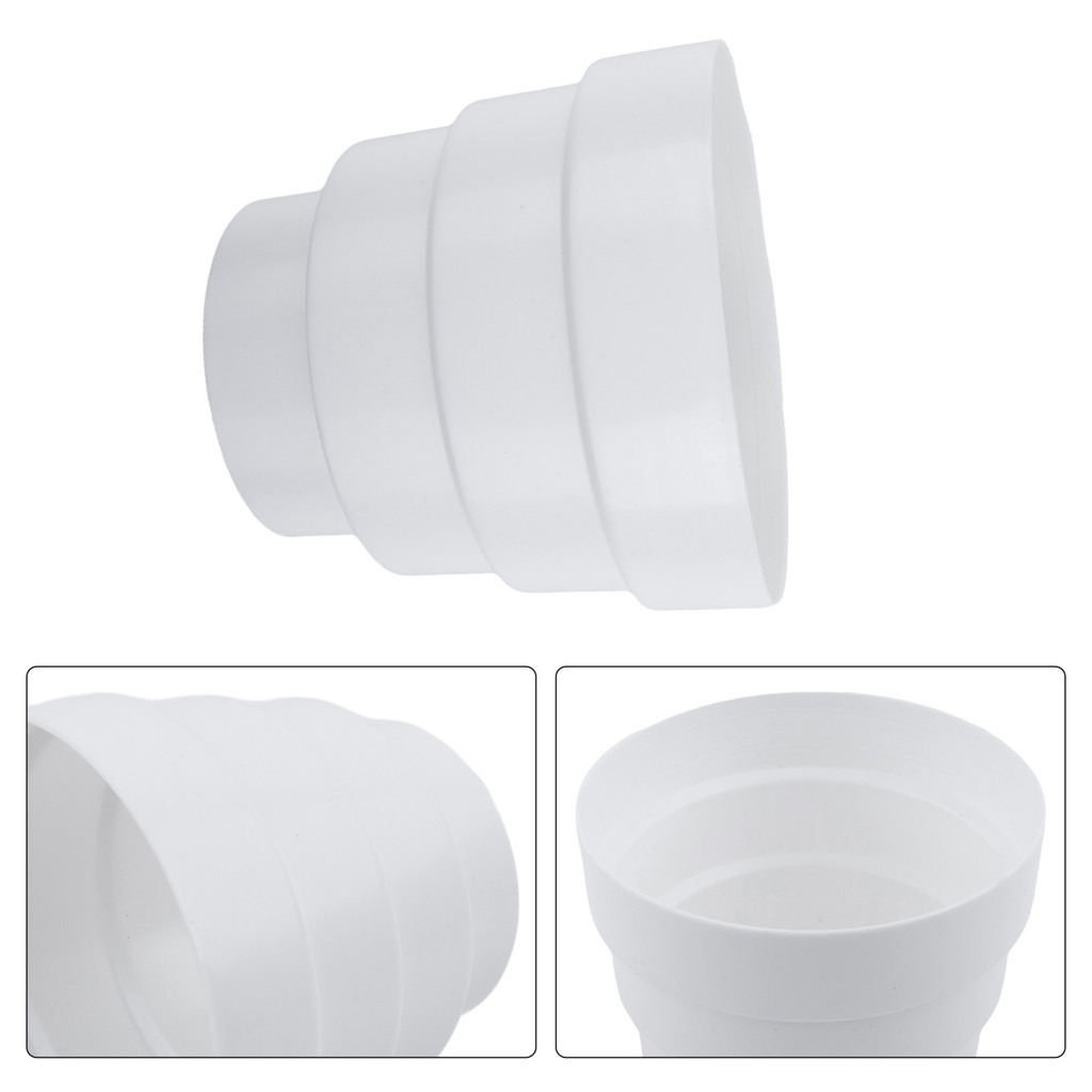 Duct Multi-reducer Exhaust Fan Fan Detachable Reducing Ring Duct Connector For Fan Ventilation Duct