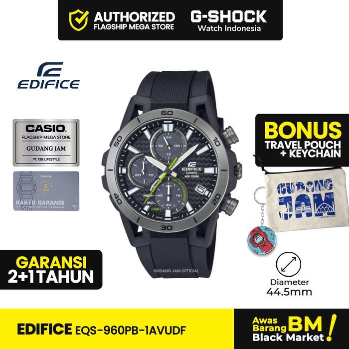DISKON Edifice EQS-960PB-1AVUDF EQS-960PB EQS 960PB EQS960PB1AVUDF EQS 960PB READY STOCK