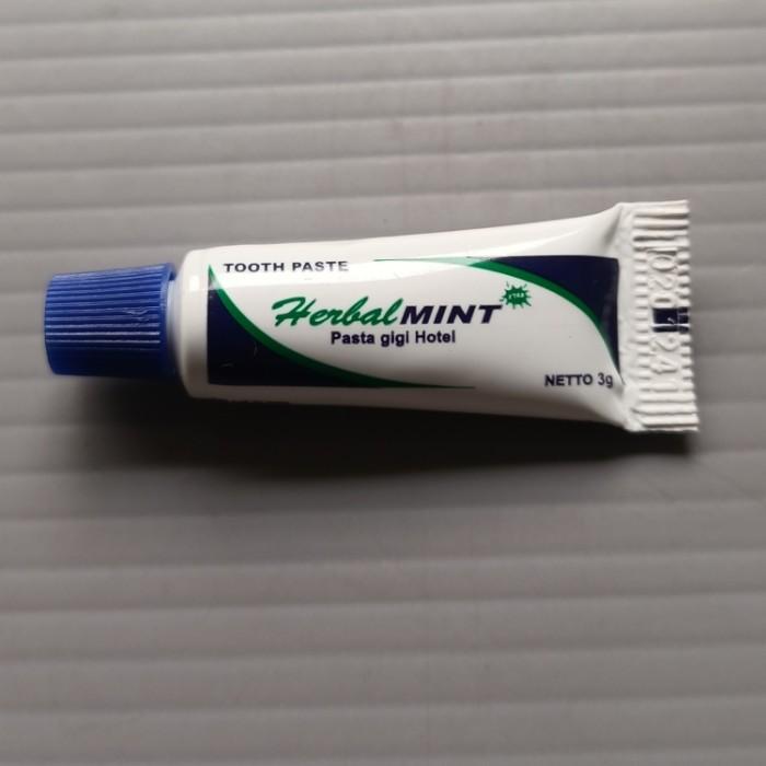 pasta gigi hotel 3 gr, odol hotel,pasta gigi hotel, odol herbalmint isi 1000pc