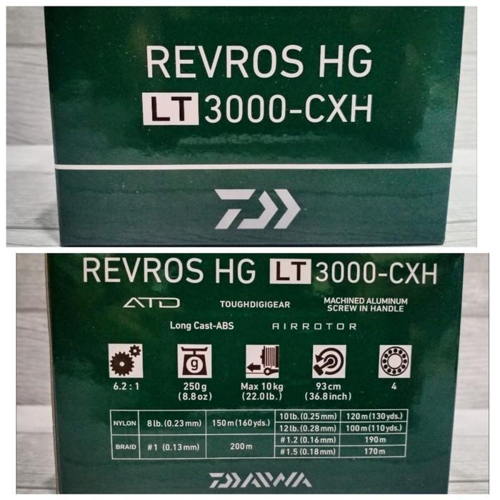 Sale Reel Spinning Daiwa Revros Hg Lt 3000-Cxh