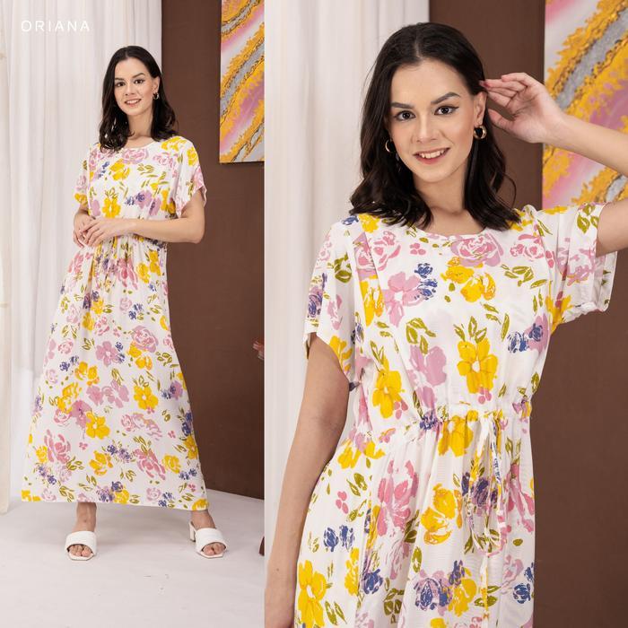 Oriana Homewear Daster Panjang Busui Astrid Sizing Collection