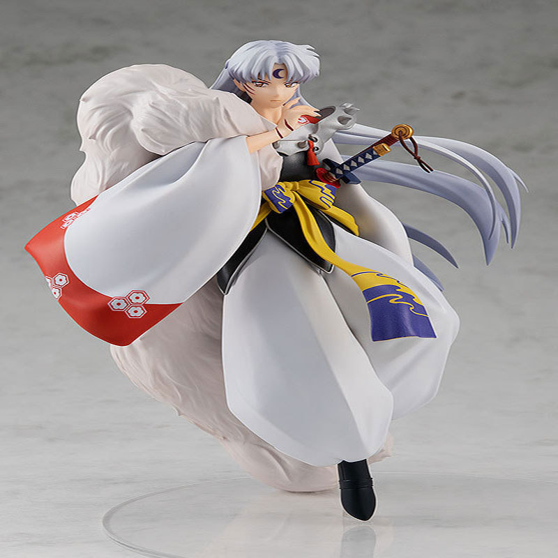 18cm Anime Inuyasha Figure Inuyasha Kikyo Sesshoumaru Higurashi Kagome PVC Action Figure Model Toys