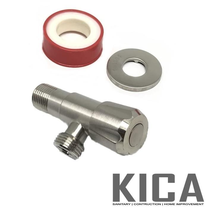 Paloma - Stop Kran Stainless Steel Asli / Kran Jet Shower / Kran Air Cabang