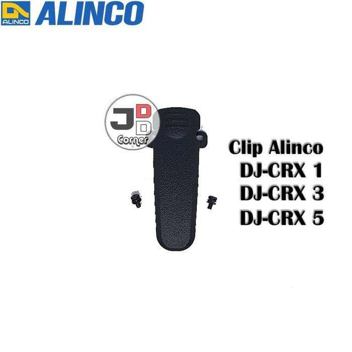Belt Clip HT Alinco DJ-CRX1 DJ-CRX3 DJ-CRX5 ORI Baru DJ CRX1 CRX3 CRX5